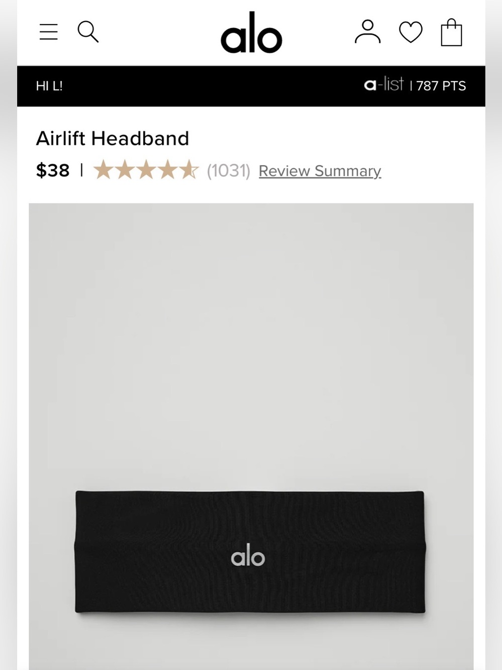 Alo Airlift Headband
